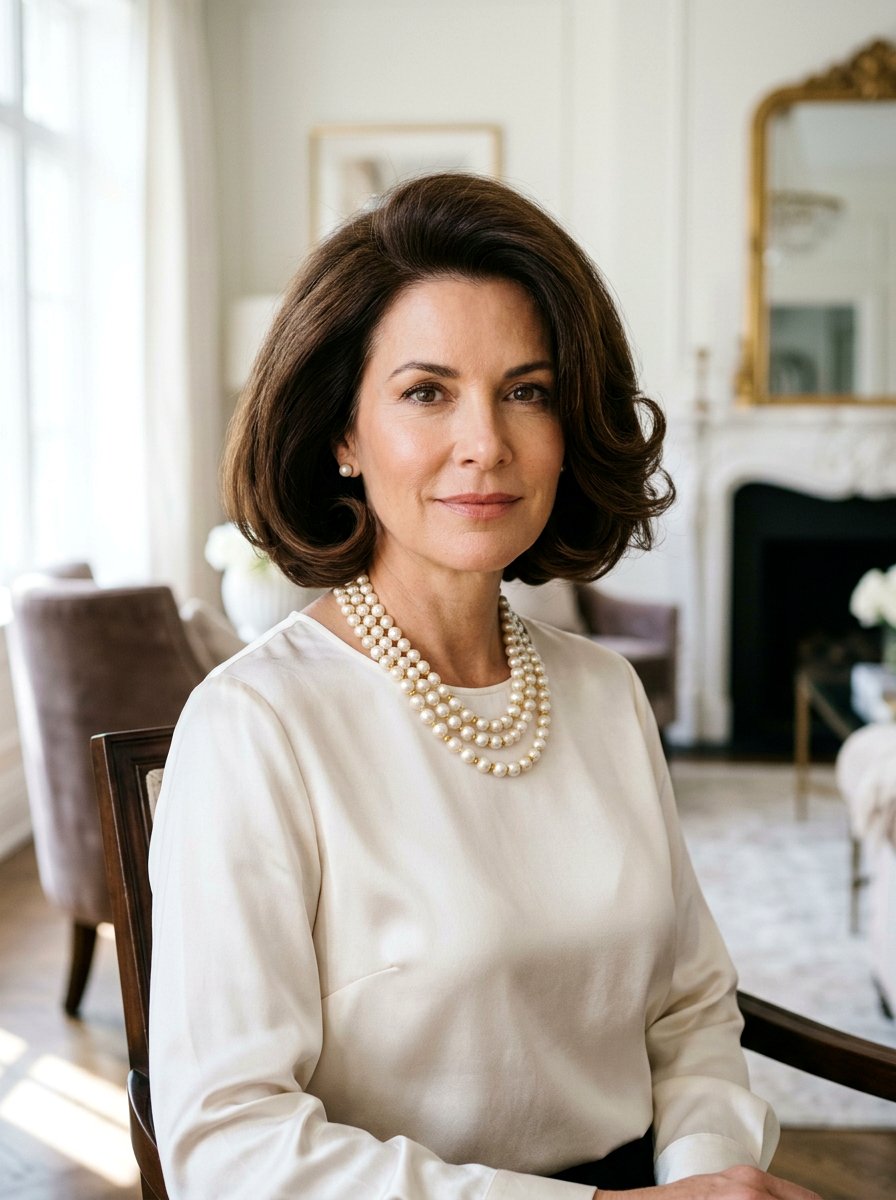 Rounded Old Money Bob - 20 quiet luxury bob haircut - 20 quiet luxury bob haircut