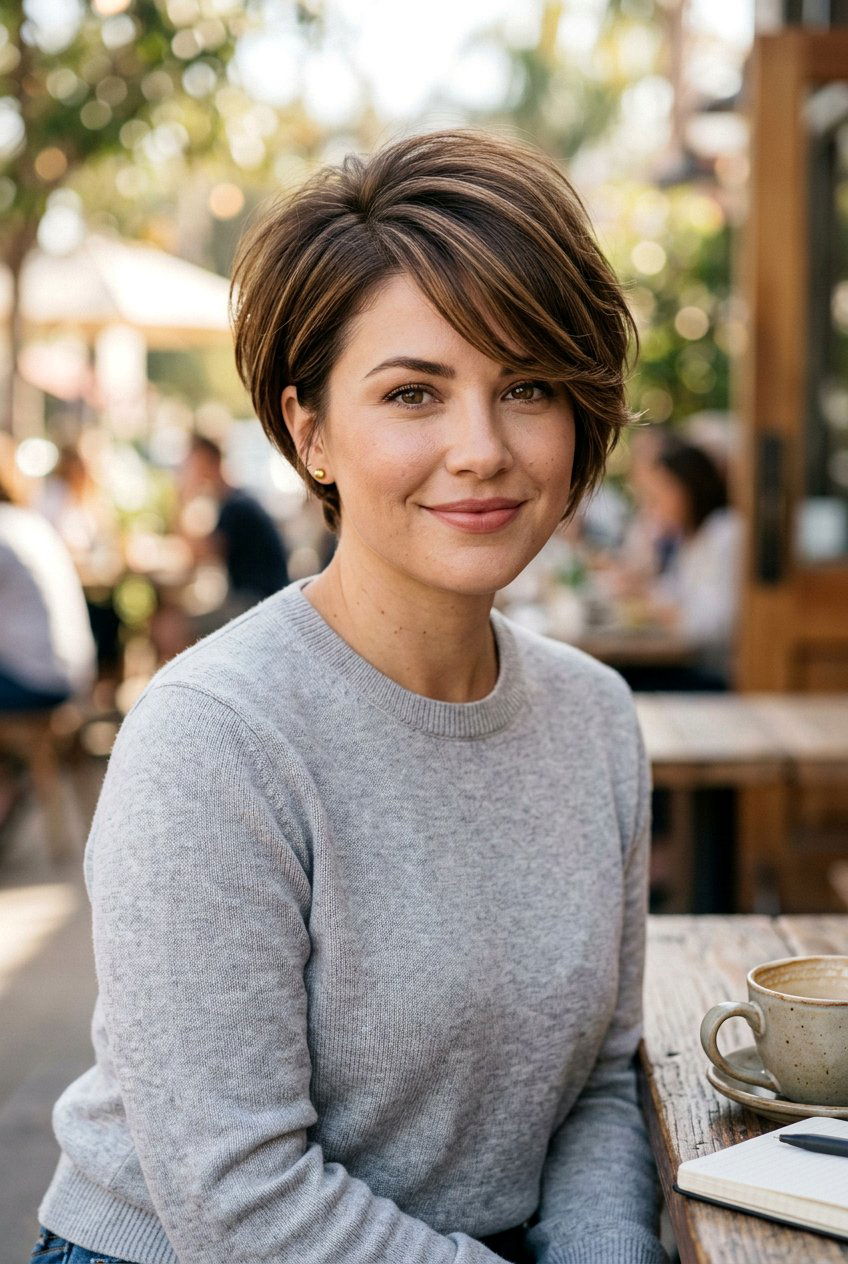 Rounded Pixie Bob Haircut For Round Face - 20 rounded pixie bob haircut - 20 rounded pixie bob haircut