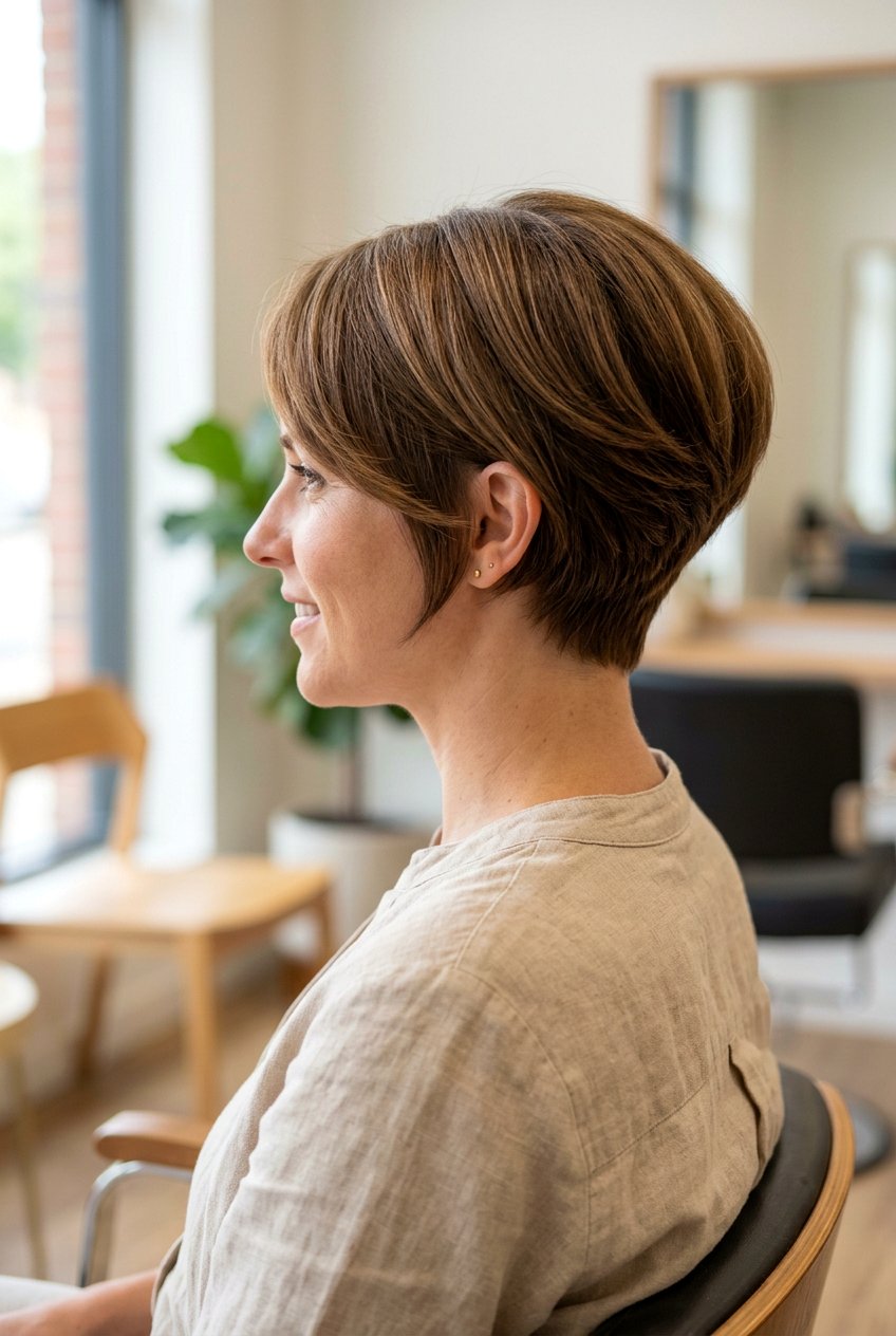 Rounded Pixie Bob Haircut With Stacked Back - 20 rounded pixie bob haircut - 20 rounded pixie bob haircut