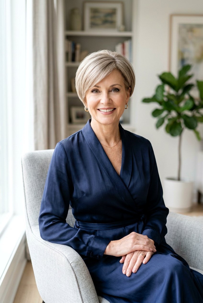 20 Chic Low Maintenance Pixie Hairstyles for Mature Women