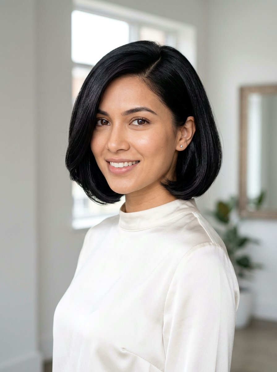 Rounded Short Bob - 20 wash and wear short bob haircut - 20 wash and wear short bob haircut