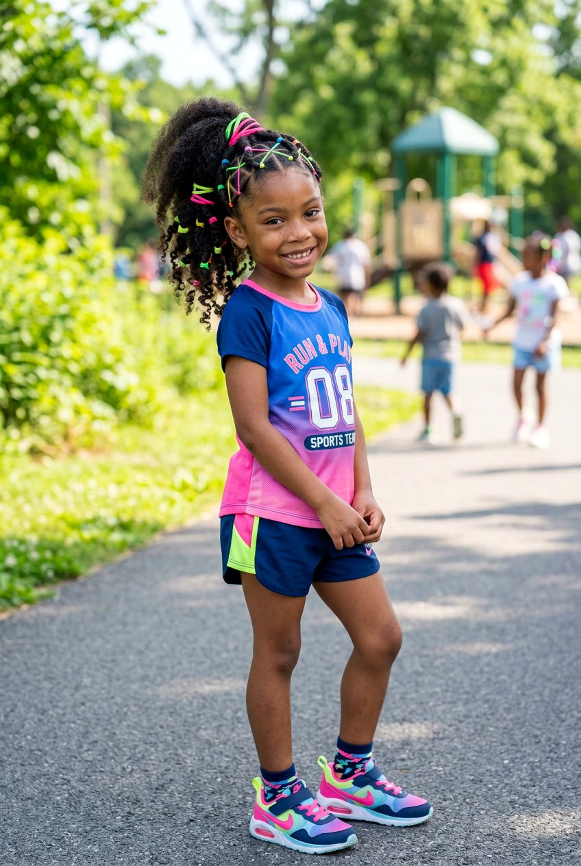 Rubber Band Hairstyle - 20 easy curly hairstyles for little girls - 20 easy curly hairstyles for little girls