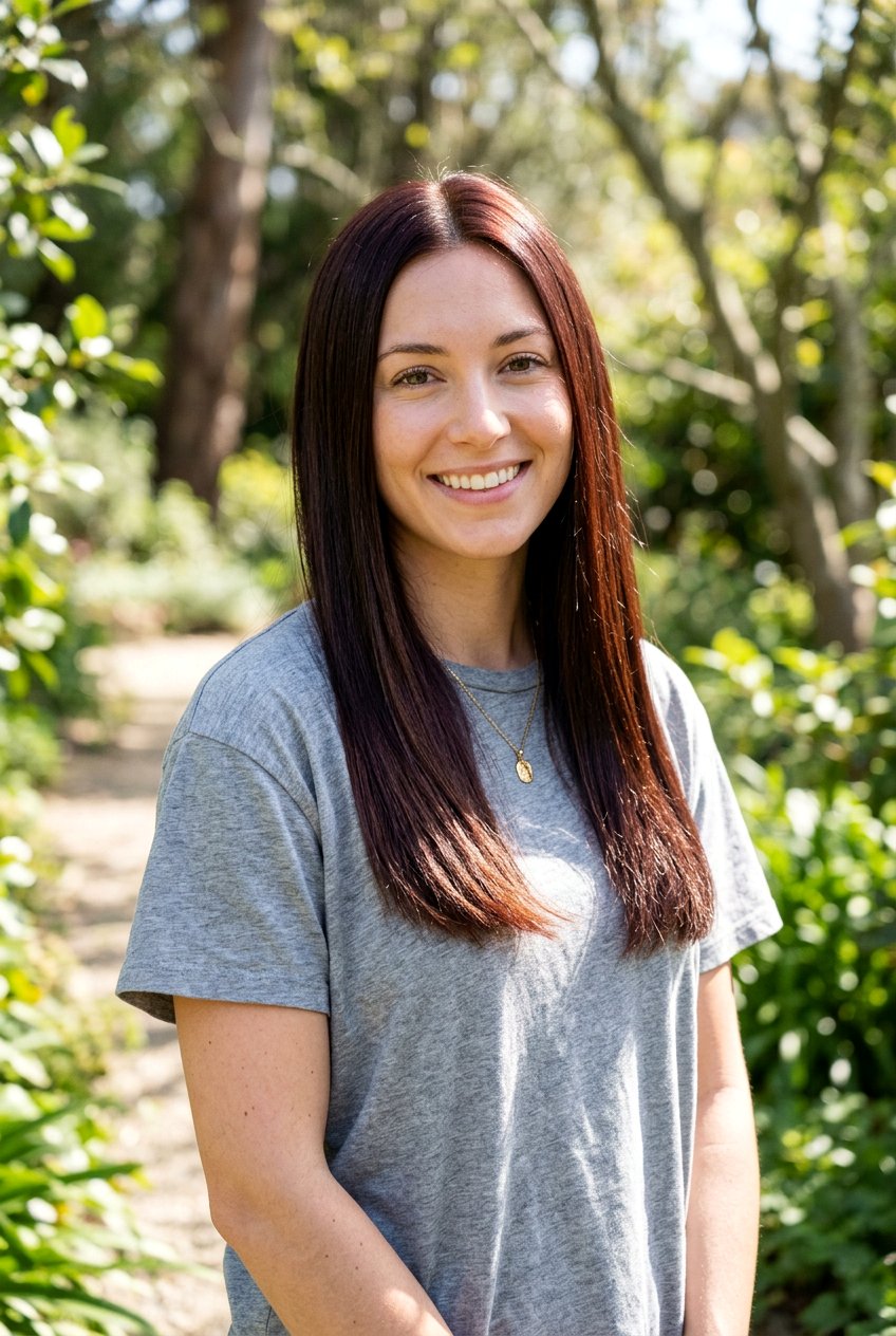 Ruby Brunette On Natural Dark Hair - 20 ruby brunette hair color - 20 ruby brunette hair color