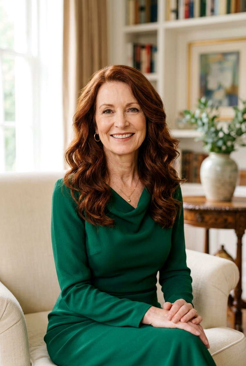 Russet auburn waves - 20 soft auburn hair color for older women - 20 soft auburn hair color for older women