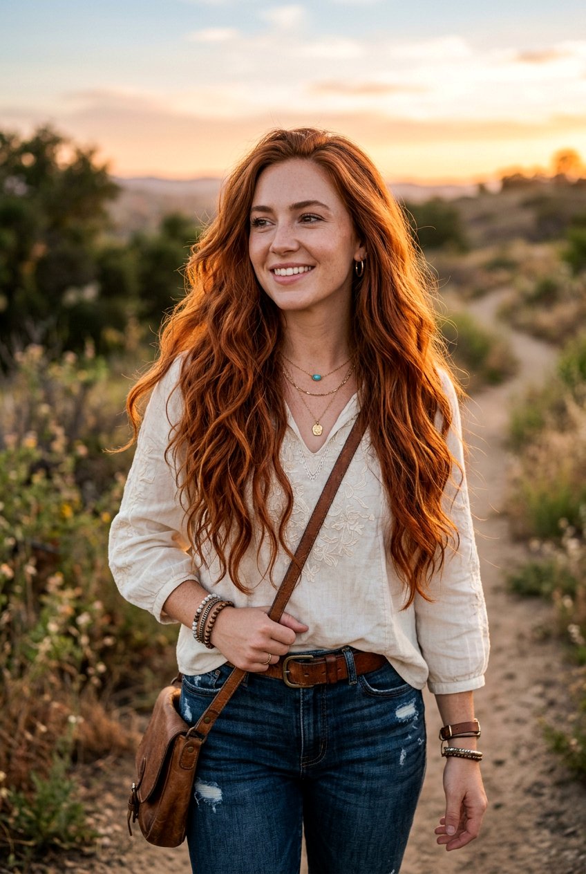 Rust Copper Sunset Hair - 20 sunset copper hair - 20 sunset copper hair