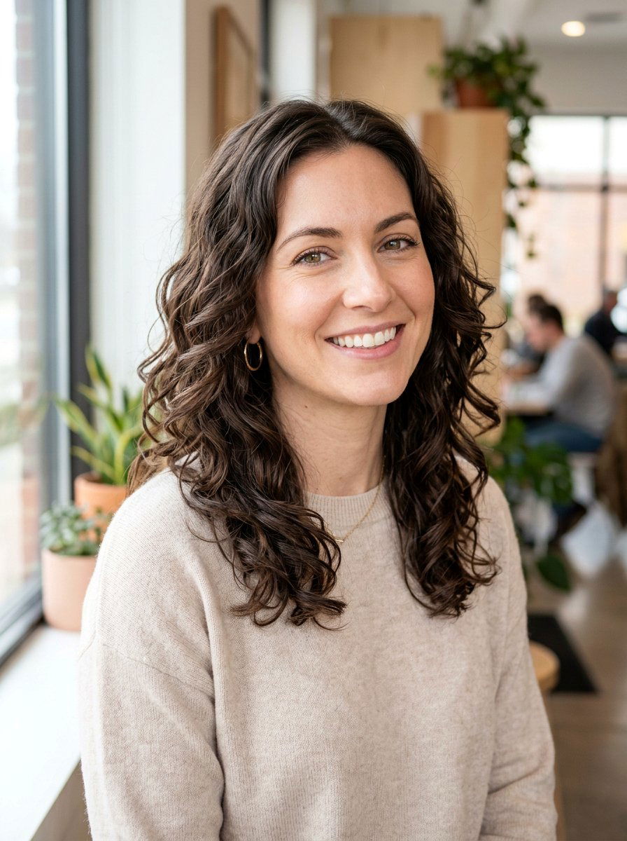 S Curl Perm With Soft Layers - 20 s curl perm hairstyle - 20 s curl perm hairstyle