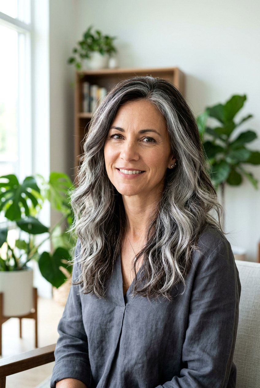 20 Stunning Salt and Pepper Balayage Ideas for a Chic Look