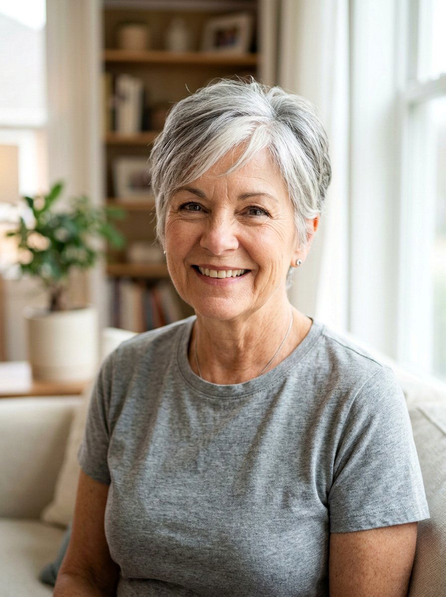 Salt And Pepper Pixie Haircut - 20 white pixie haircut for older women - 20 white pixie haircut for older women