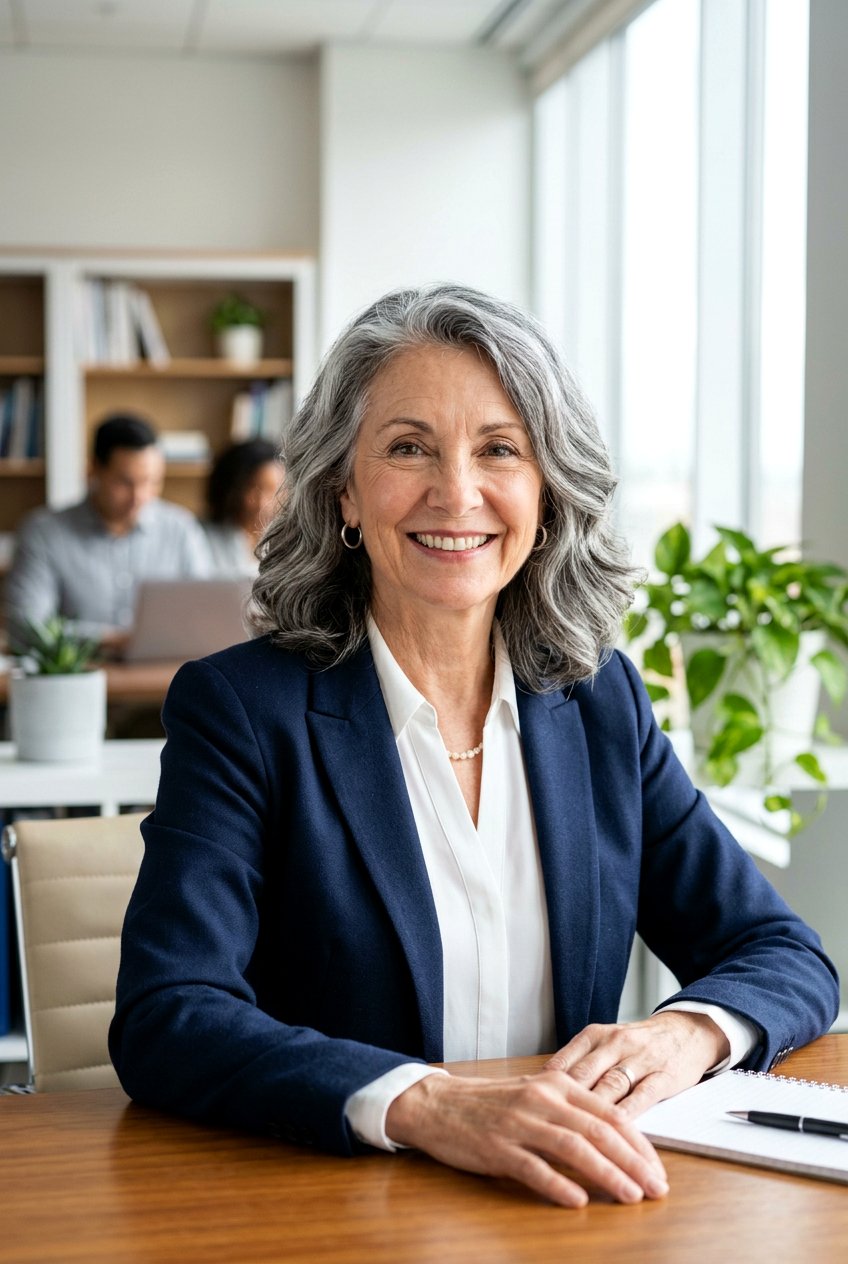 20 Gorgeous Hair Color Ideas For Women Over 70 To Inspire