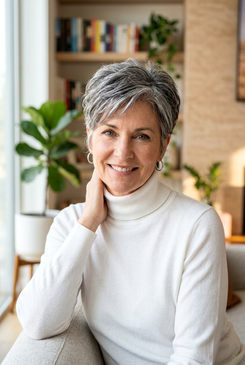 Salt and Pepper Gray Blend - 20 natural gray transition hair color - 20 natural gray transition hair color