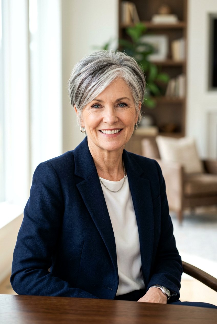 20 Stunning Low Maintenance Hair Colors for Older Women