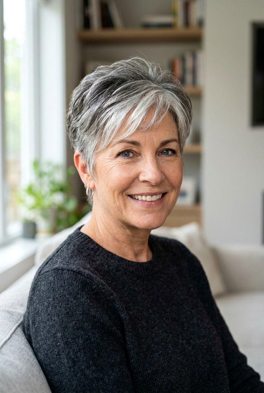 20 Best Short Gray Hairstyles for a Chic & Modern Look