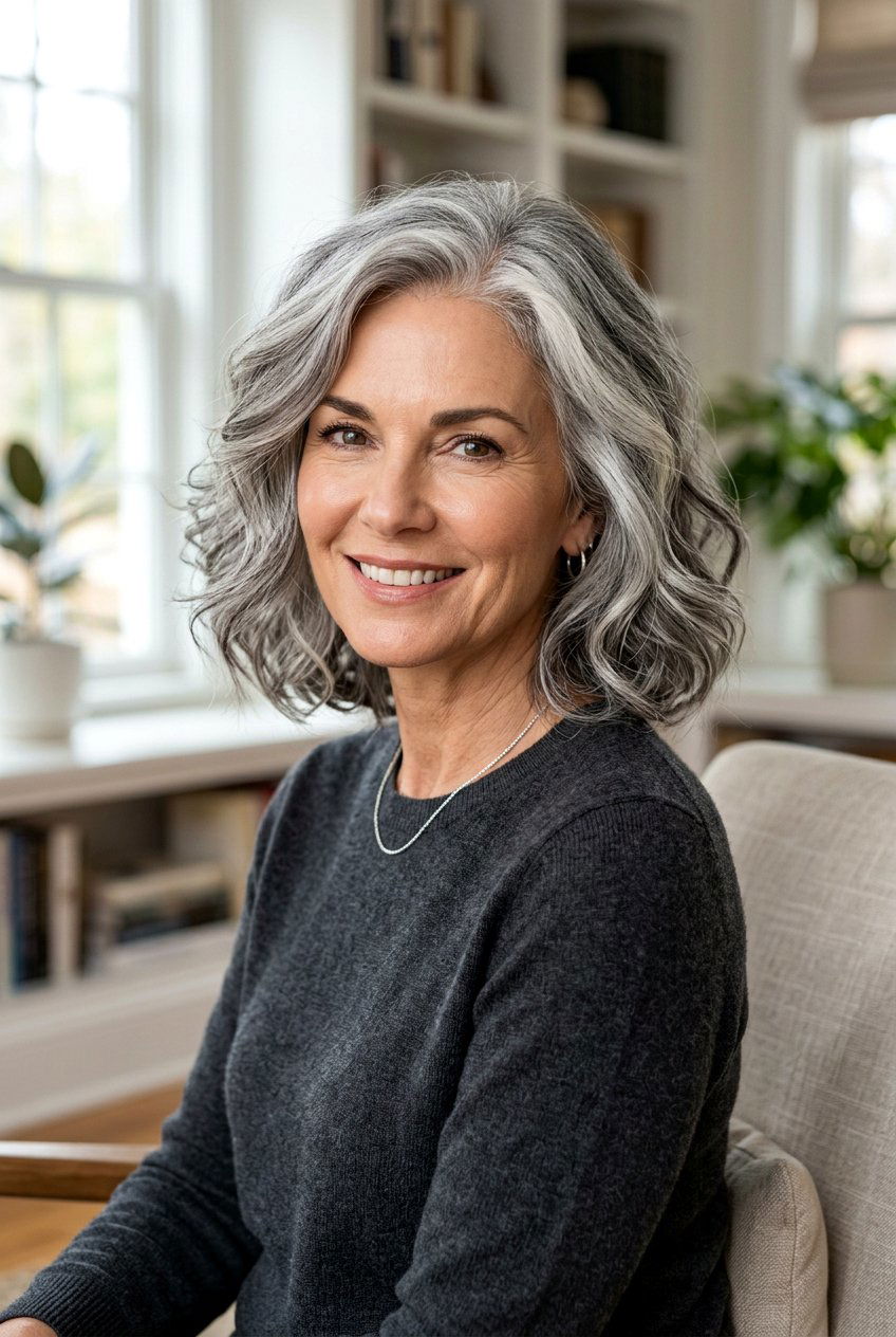Salt and pepper smoky gray hair - 20 smoky gray hair color - 20 smoky gray hair color