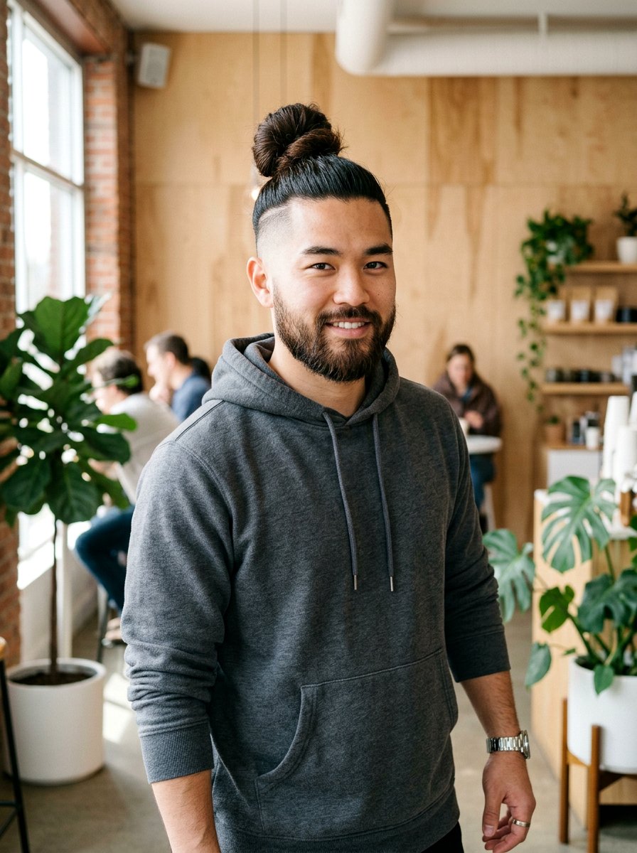 Samurai Undercut Man Bun - 20 samurai undercut haircut - 20 samurai undercut haircut