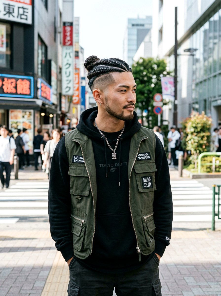 20 Fierce Samurai Undercut Haircut Styles for Modern Men