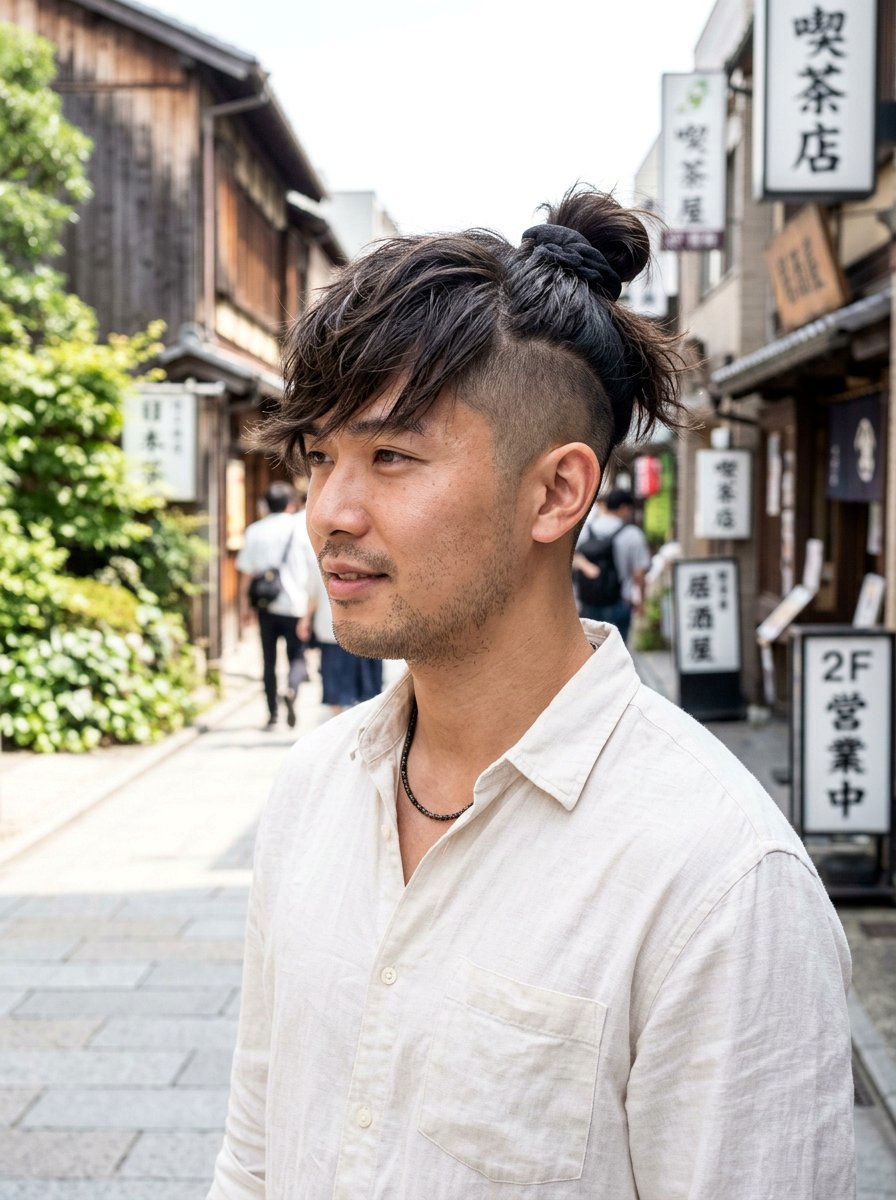 Samurai Undercut With Textured Fringe - 20 samurai undercut haircut - 20 samurai undercut haircut