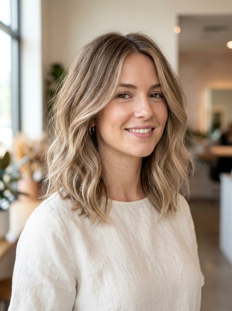 Sandy Beige Balayage On Fine Hair - 20 sandy beige balayage - 20 sandy beige balayage