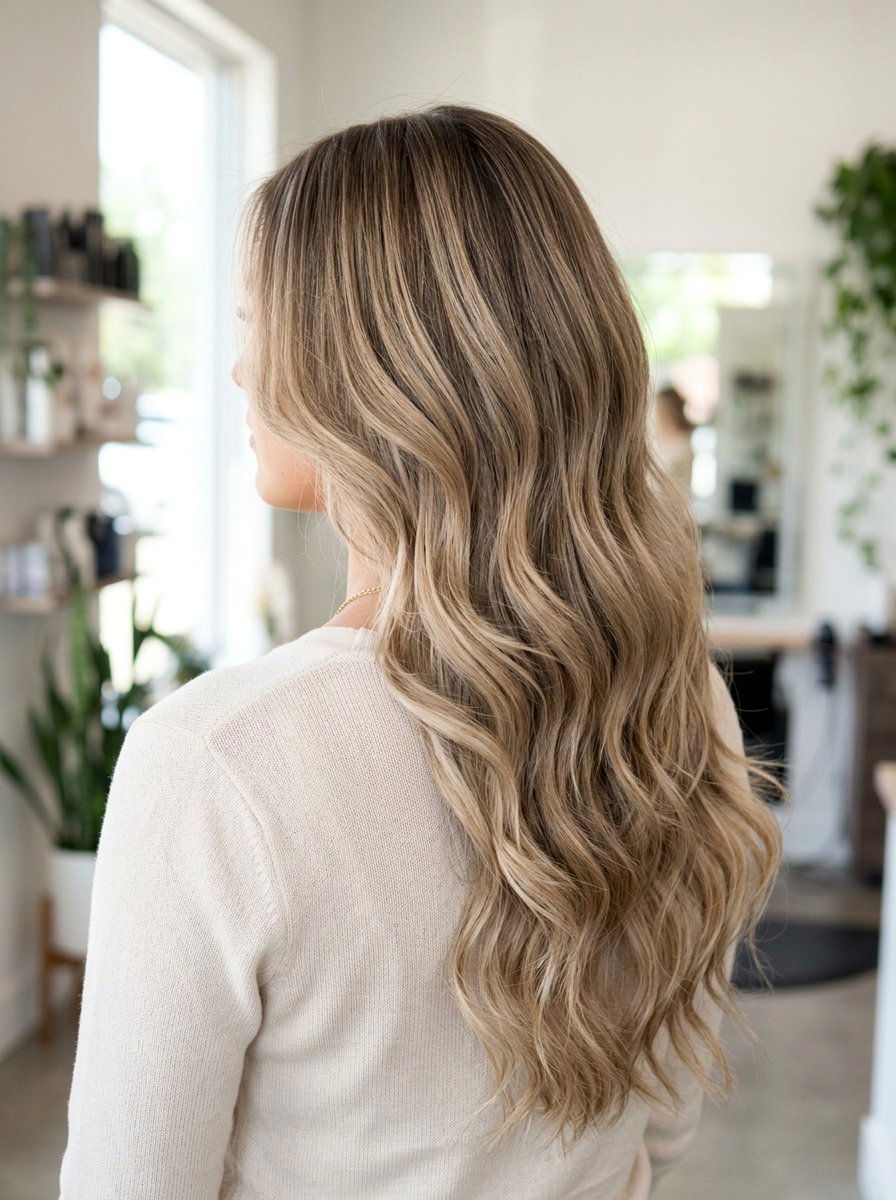 Sandy Beige Balayage On Thick Hair - 20 sandy beige balayage - 20 sandy beige balayage