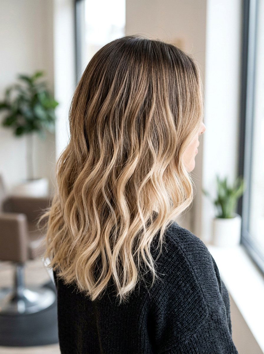 Sandy Beige Balayage With Shadow Root - 20 sandy beige balayage - 20 sandy beige balayage