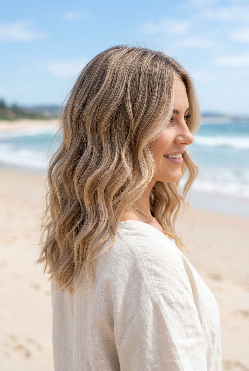 Sandy Blonde Balayage - 20 soft blonde balayage hair - 20 soft blonde balayage hair