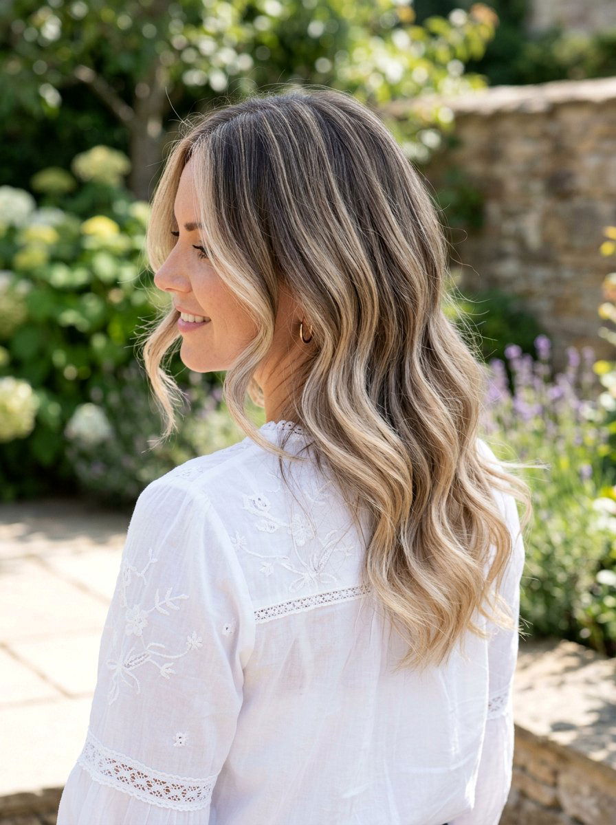 Sandy Blonde Balayage With Lowlights - 20 summer sandy blonde balayage - 20 summer sandy blonde balayage