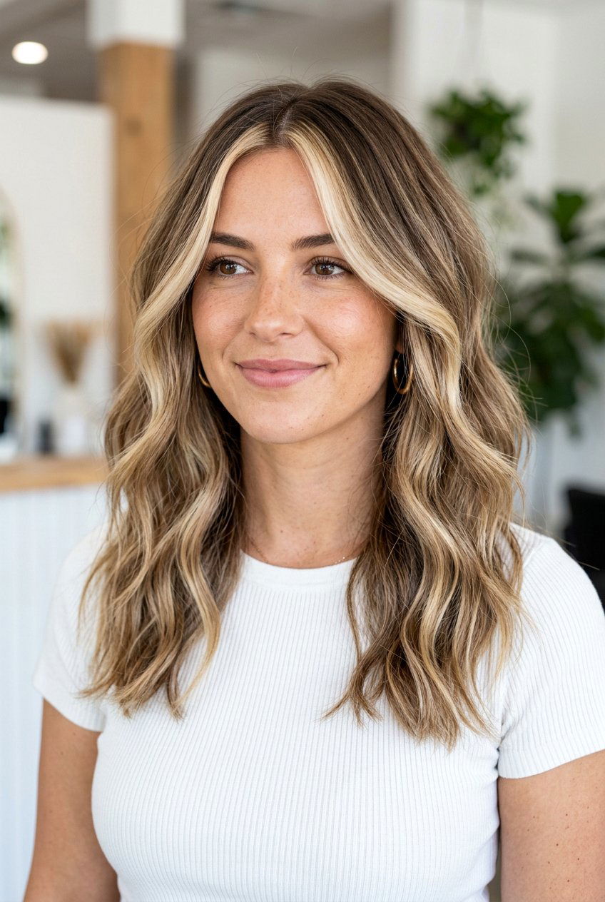 Sandy Blonde Balayage with Money Piece - 20 sandy blonde balayage - 20 sandy blonde balayage