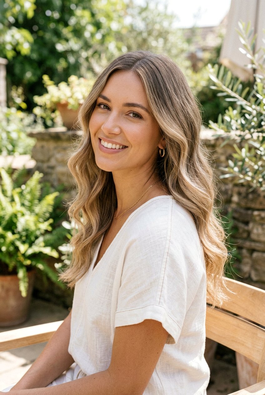 Sandy Blonde Balayage with Root Shadow - 20 balayage with root shadow - 20 balayage with root shadow