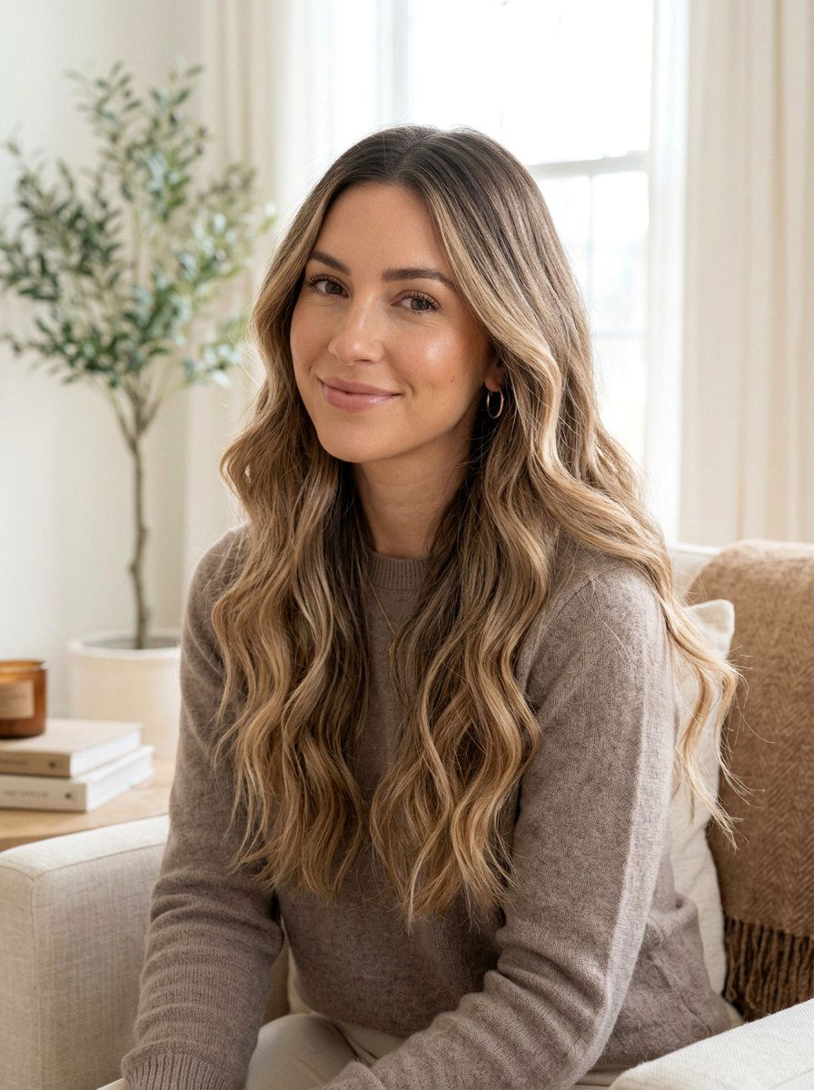 Sandy Bronde Babylights with Root Melt - 20 sandy bronde with babylights - 20 sandy bronde with babylights