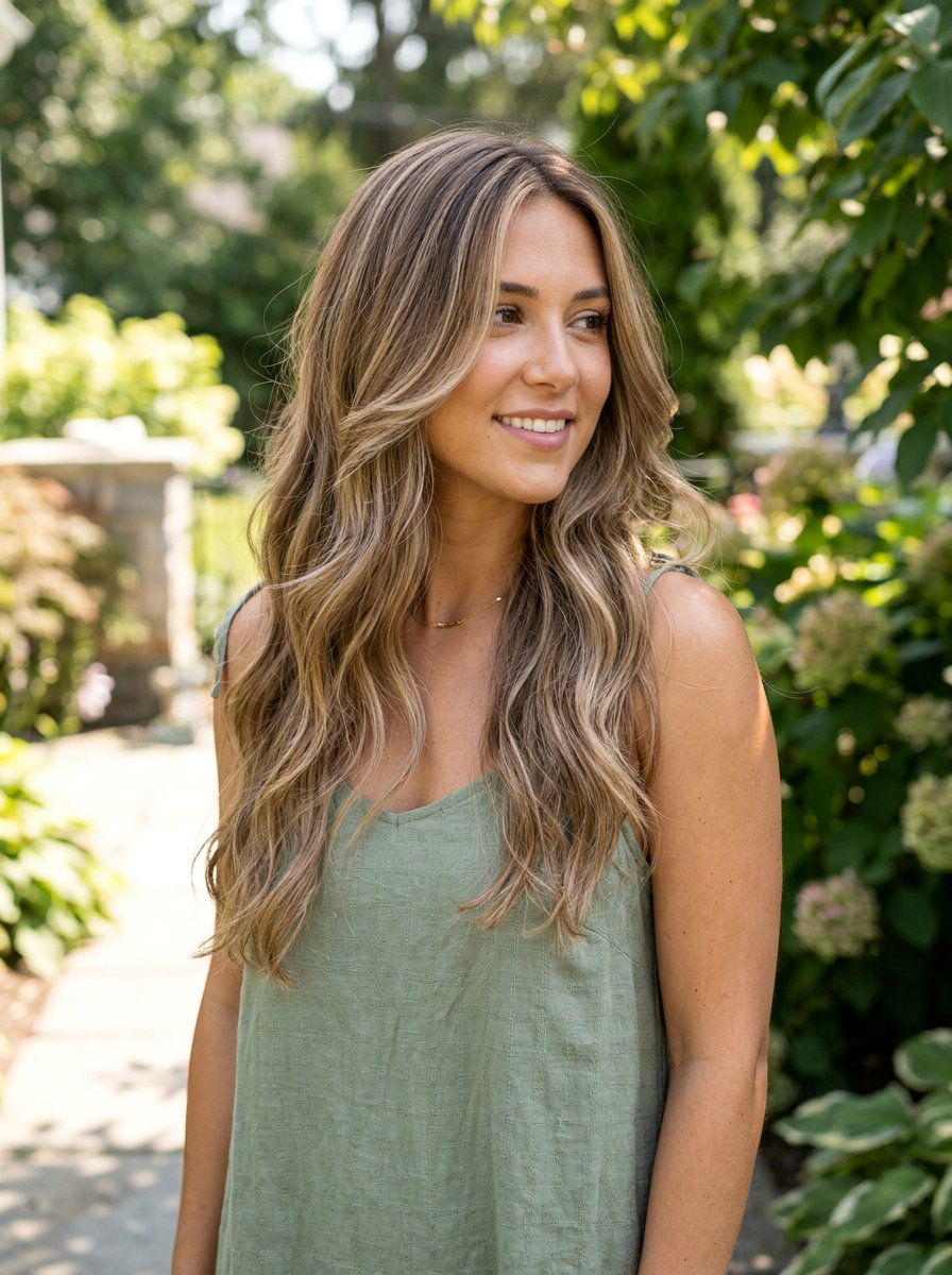 Sandy Bronde Babylights with Soft Layers - 20 sandy bronde with babylights - 20 sandy bronde with babylights