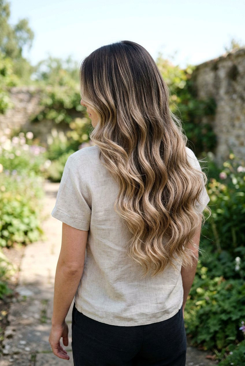 Sandy Bronde Balayage On Dark Brown Hair - 20 sandy bronde hair color - 20 sandy bronde hair color