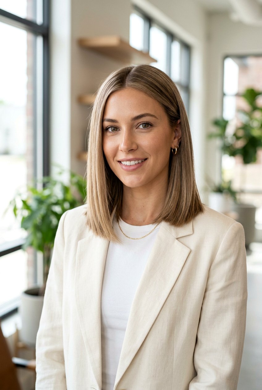 Sandy Bronde On A Lob Haircut - 20 sandy bronde hair color - 20 sandy bronde hair color