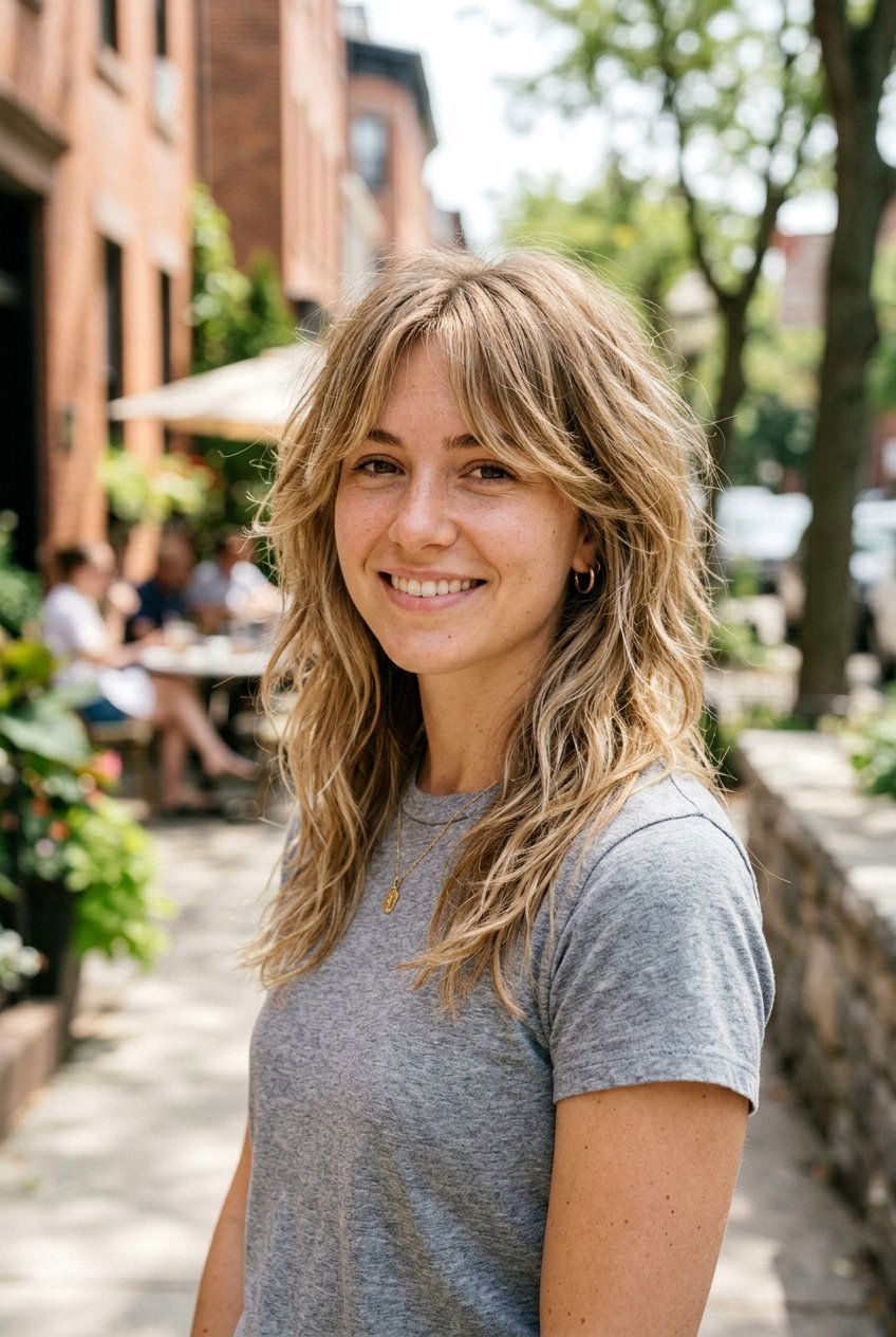 Sandy Bronde On A Shag Haircut - 20 sandy bronde hair color - 20 sandy bronde hair color