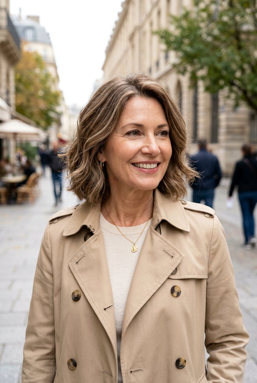 Sandy Brown Babylights - 20 expensive brunette for women over 50 - 20 expensive brunette for women over 50