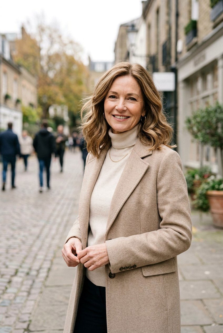 Sandy Caramel Blend - 20 blended caramel highlights for mature women - 20 blended caramel highlights for mature women