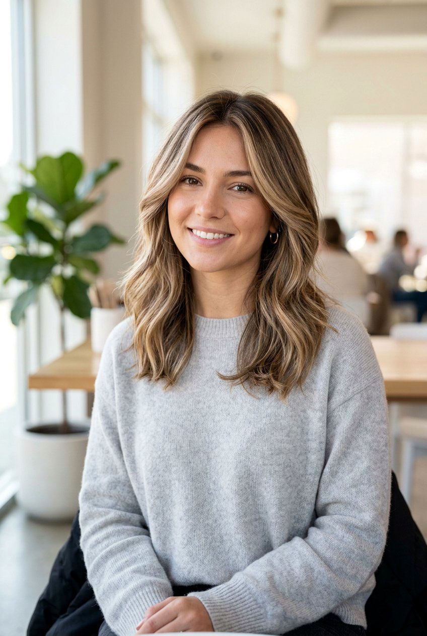 Sandy Caramel For Neutral Brunettes - 20 caramel brunette for mature women - 20 caramel brunette for mature women