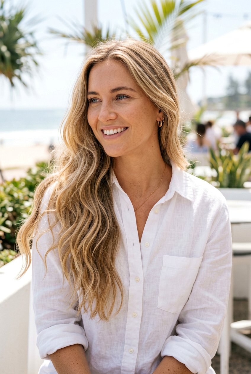 Sandy Golden Blonde Hair - 20 creamy golden blonde hair - 20 creamy golden blonde hair