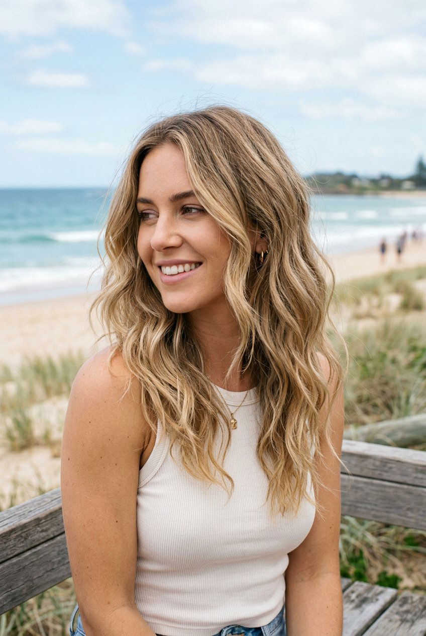 Sandy Warm Blonde Balayage - 20 warm blonde balayage - 20 warm blonde balayage