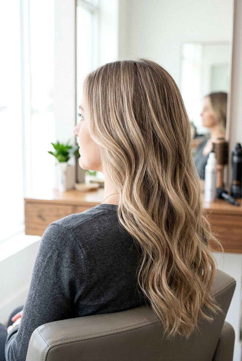 Sandy blonde shadow root balayage - 20 shadow root balayage - 20 shadow root balayage