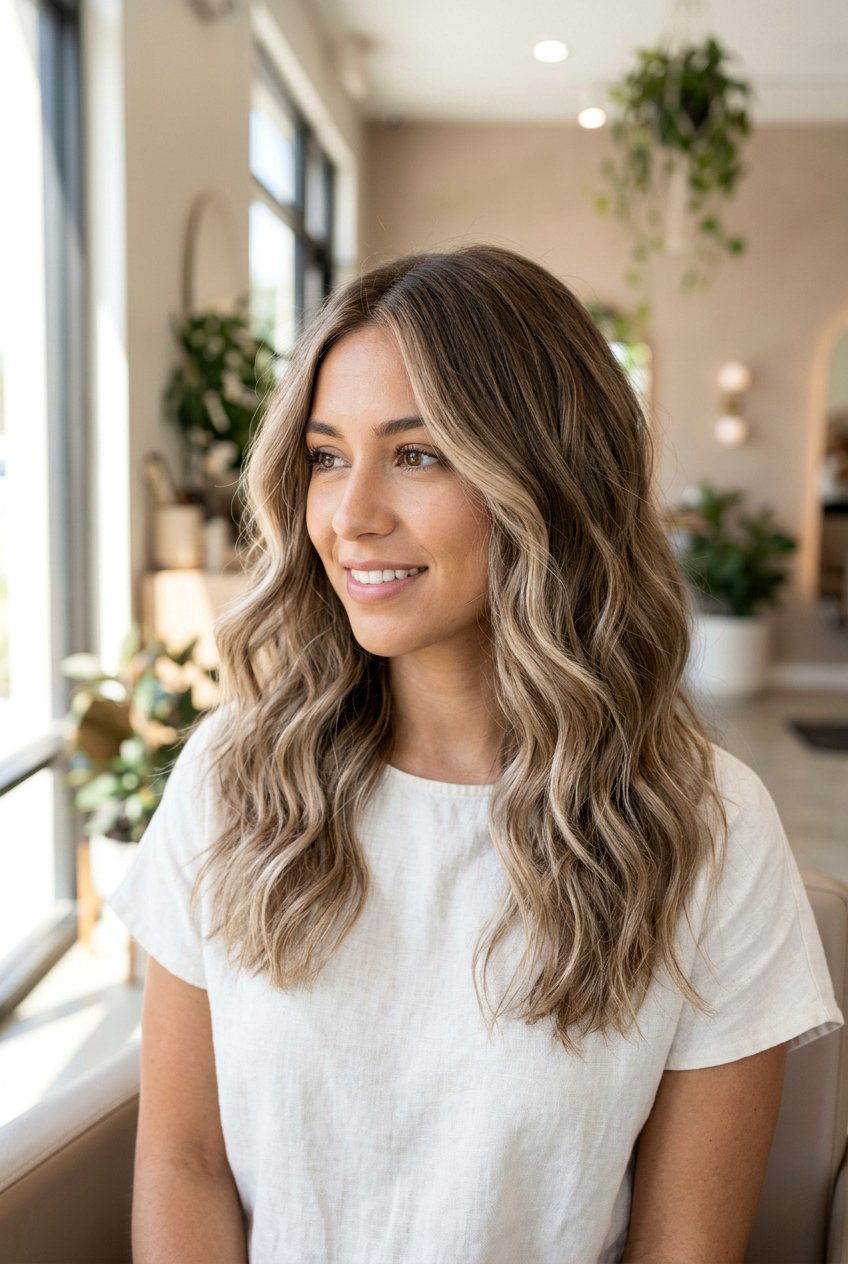 Sandy brunette - 20 brunette hair color ideas for fall - 20 brunette hair color ideas for fall