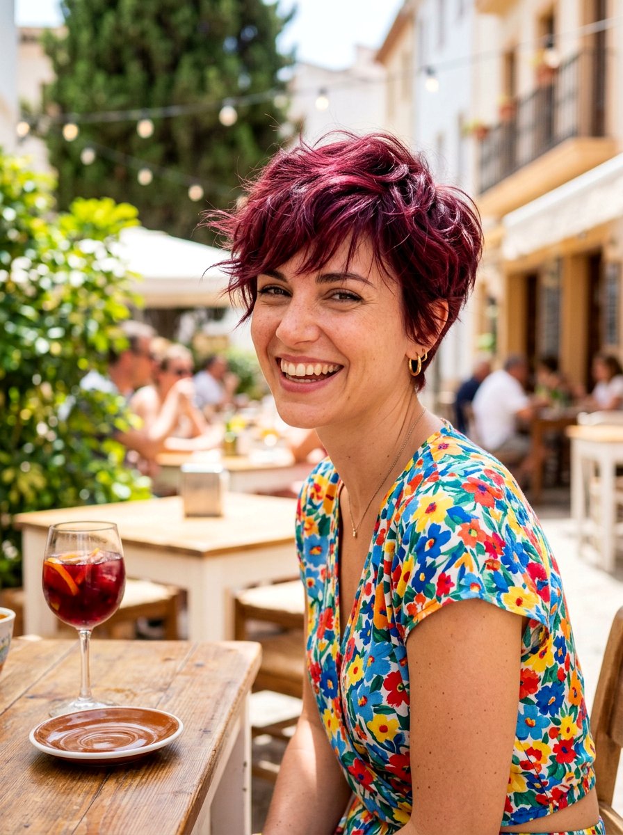 Sangria Brunette Hair - 20 wine brunette hair color - 20 wine brunette hair color