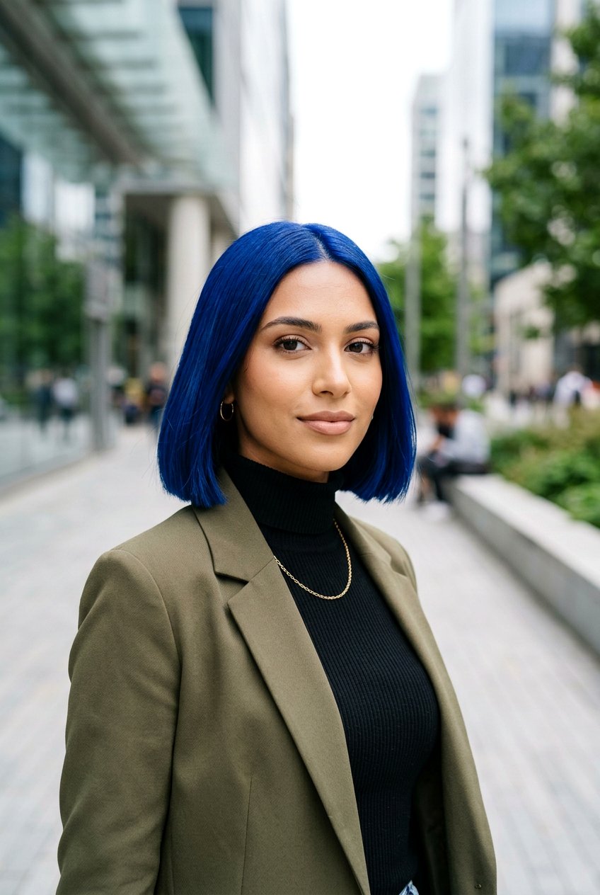 Sapphire Blue Bob Haircut - 20 sapphire blue hair color - 20 sapphire blue hair color