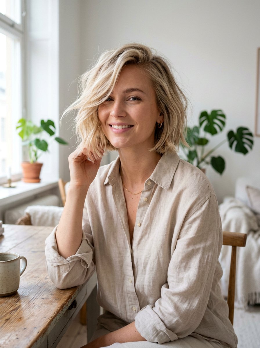 Scandi Bob For Fine Hair - 20 volume bob for fine hair women - 20 volume bob for fine hair women