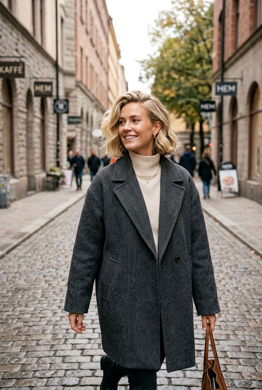 Scandi Bob - 20 clean girl bob hairstyle - 20 clean girl bob hairstyle