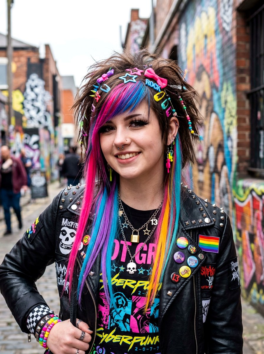 Scene Hair With Extensions - 20 scene haircut for teenage girls - 20 scene haircut for teenage girls