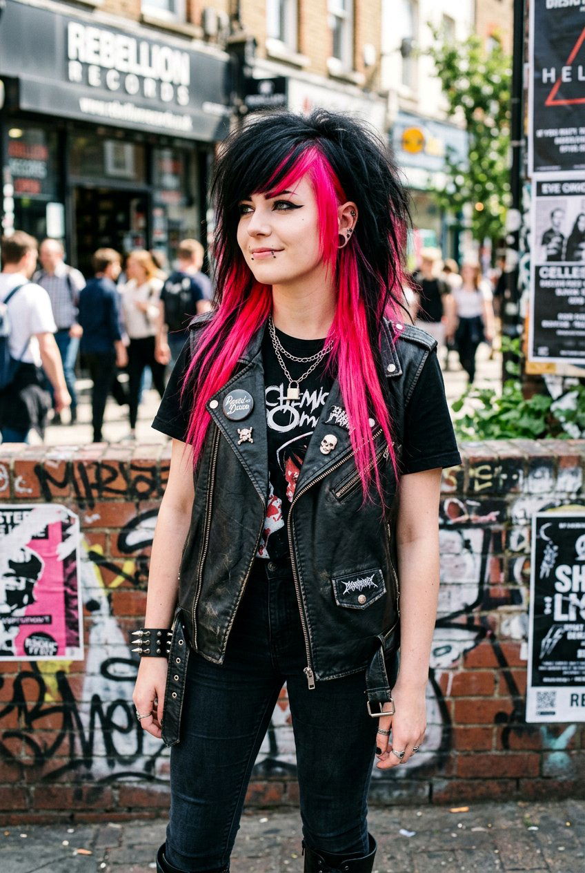 20 Edgy Scene Layered Haircut Ideas for Girls to Try Now