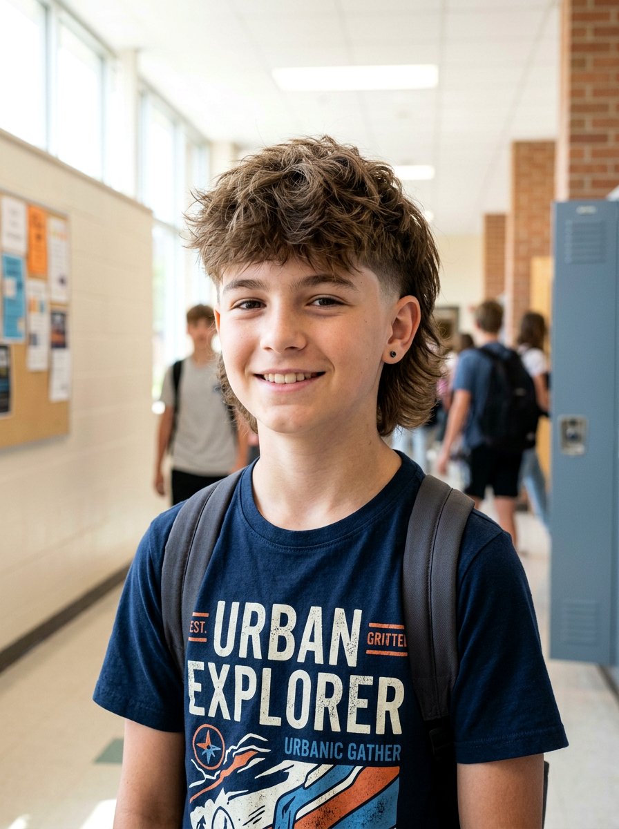 School Modern Mullet With Taper Fade - 20 school haircut with taper fade - 20 school haircut with taper fade