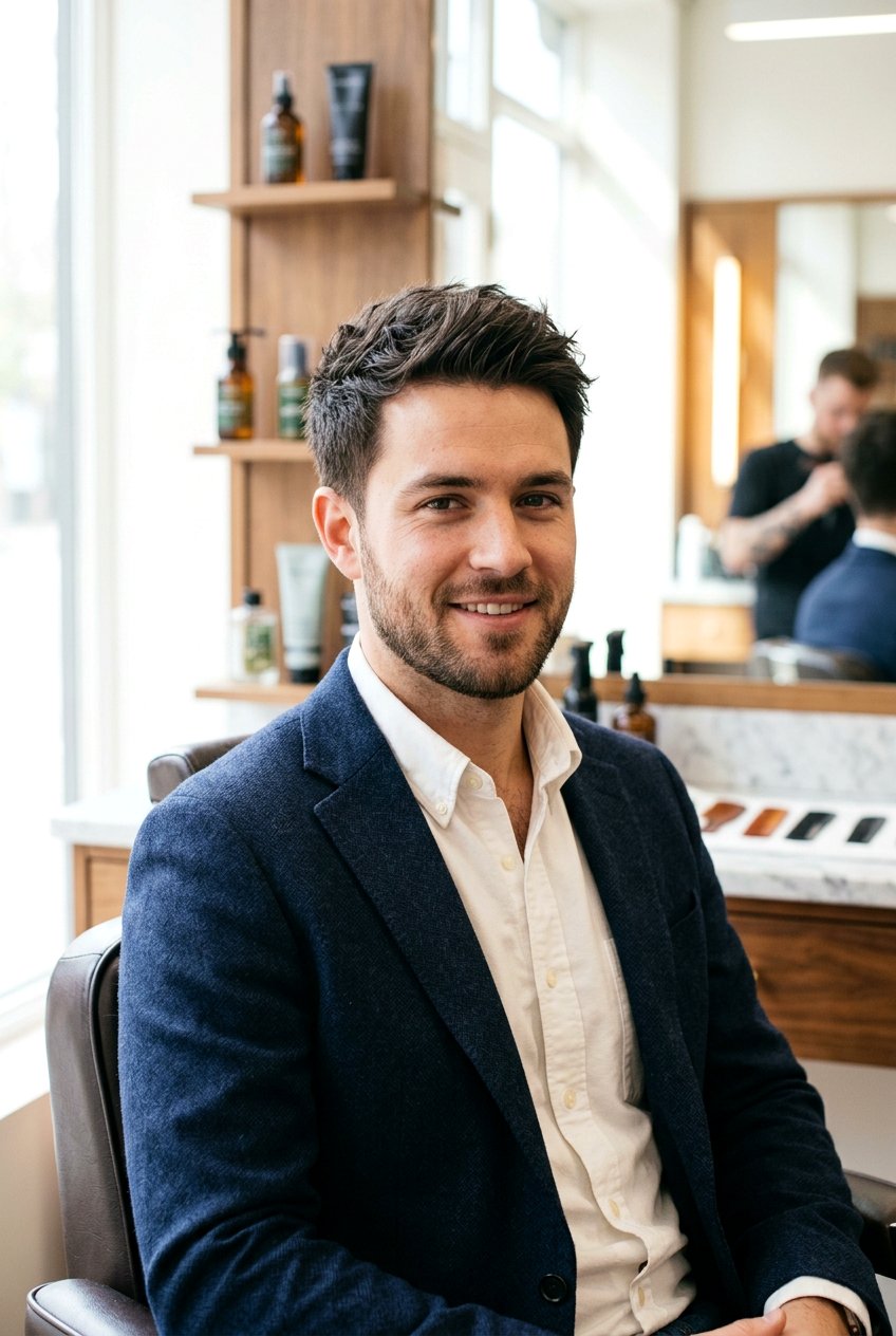 Scissor Cut Haircut - 20 men professional haircut for office - 20 men professional haircut for office