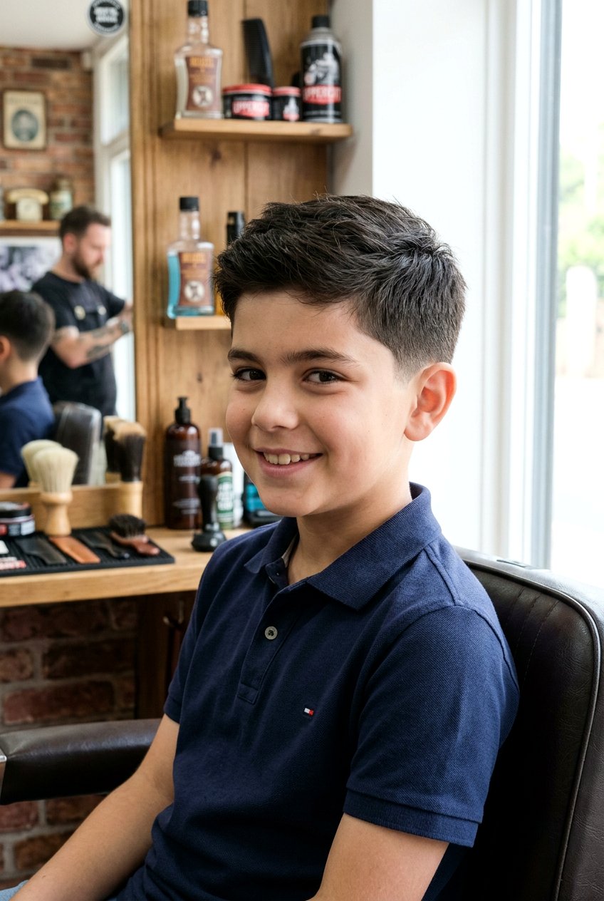 Scissor Cut Taper - 20 boys haircut for thick straight hair - 20 boys haircut for thick straight hair