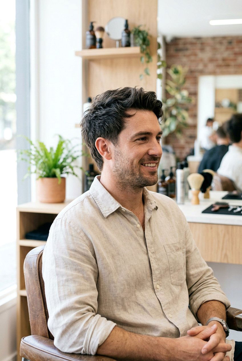 Scissor Cut - 20 men haircut ideas for office - 20 men haircut ideas for office