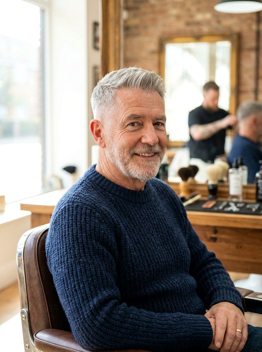 Scissor Fade - 20 neat short haircut for older men - 20 neat short haircut for older men